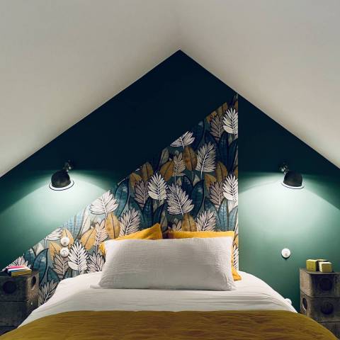 Un nid perch� aux allure de refuge tropical